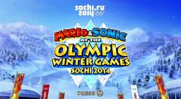 Mario & Sonic at the Sochi 2014 Olympic Games (Wii Remote Bundle) Title Screen